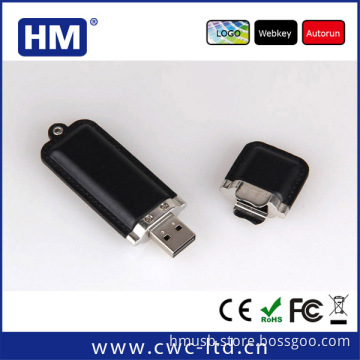 top selling products 2015 free samples 16gb black leather usb flash drive